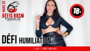 Défis juin 2026 • Humiliation • Sois un bon supporter