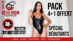 Pack 5 défis Septembre 2026