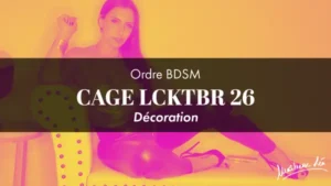 Ordre cage LCKTBR 26 • Décoration